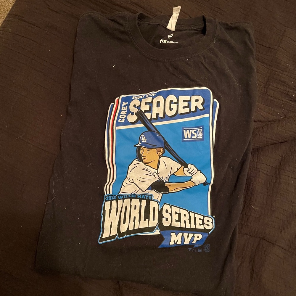 Corey Seager World Series 2020 shirt